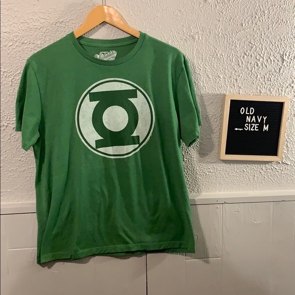 Mens Old Navy Tshirt Green Lantern Size 